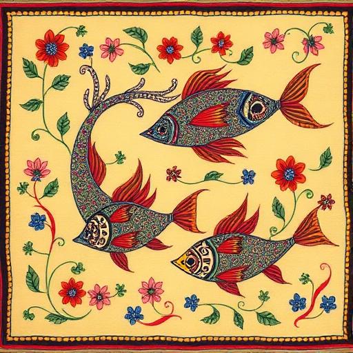 madhubani-fish-painting