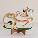 Divine Kamdhenu Pichwai Hand Painted Decorative Artwork