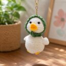 Duckling Crochet Keychain