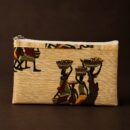 Earthy Tribal Art Hand Purse